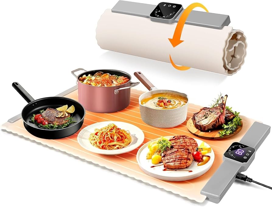 HOTMAT - Mantel térmico de mesa para mantener tu comida caliente